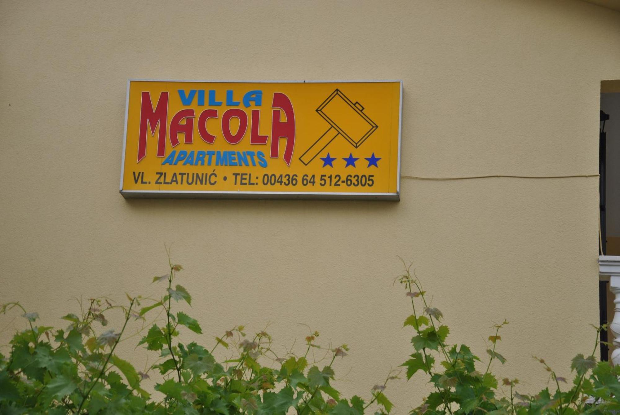 Apartments Villa Macola Трогир Екстериор снимка